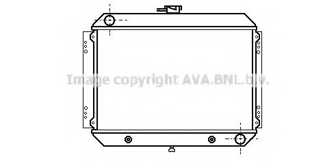 PRASCO DN2042 Radiator, engine cooling